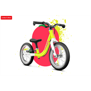 Woom GO 1, neon lime