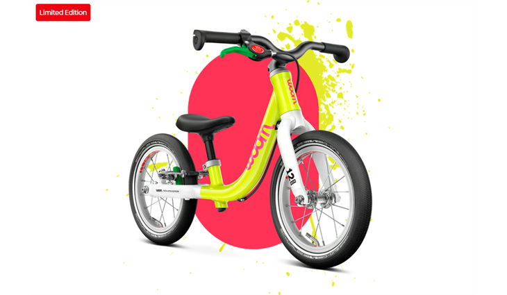 Woom GO 1, neon lime