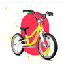 Woom GO 1 Plus, neon lime