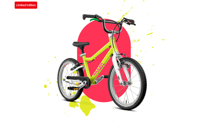 Woom GO 3 Automagic, neon lime