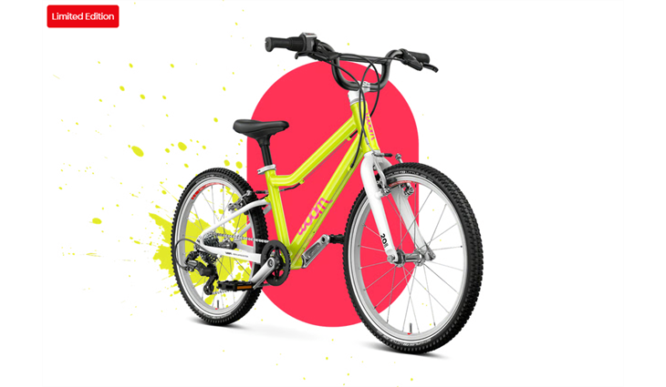 Woom GO 4, neon lime