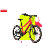 Woom EXPLORE 4, neon pink