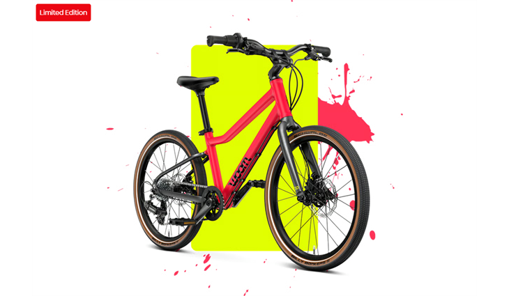 Woom EXPLORE 4, neon pink