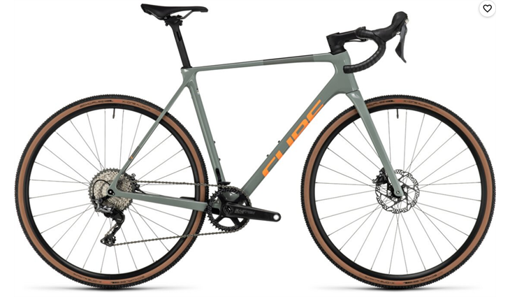 Deut.Dienstrad Next Cube Race Race C:62 Pro,grey´n´orange, 61 cm