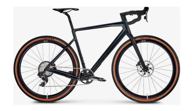 Deut.Dienstrad Next Rose BACKROAD Force AXS XPLR, midnight grey, 55 cm